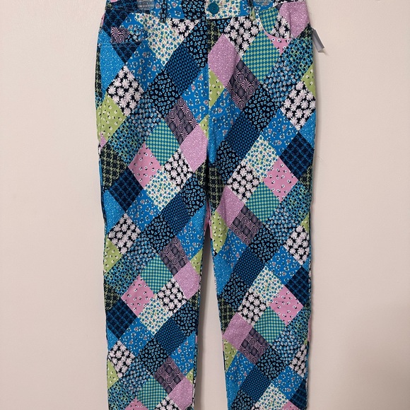 Another Girl by Pacsun patchwork pants in blue in size 6 - Picture 4 of 4
